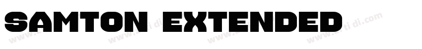 Samton Extended字体转换